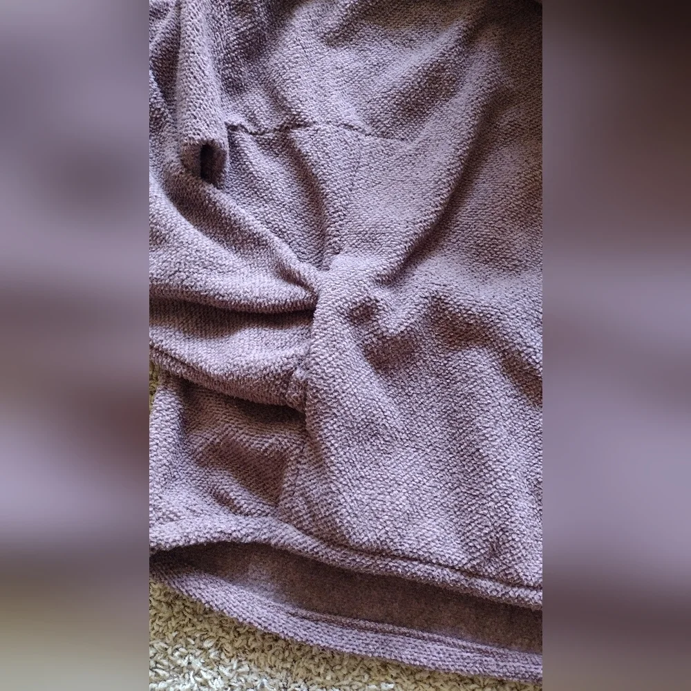 Balance collection Cozy Purple Women's Sweater - Picture 3 of 4